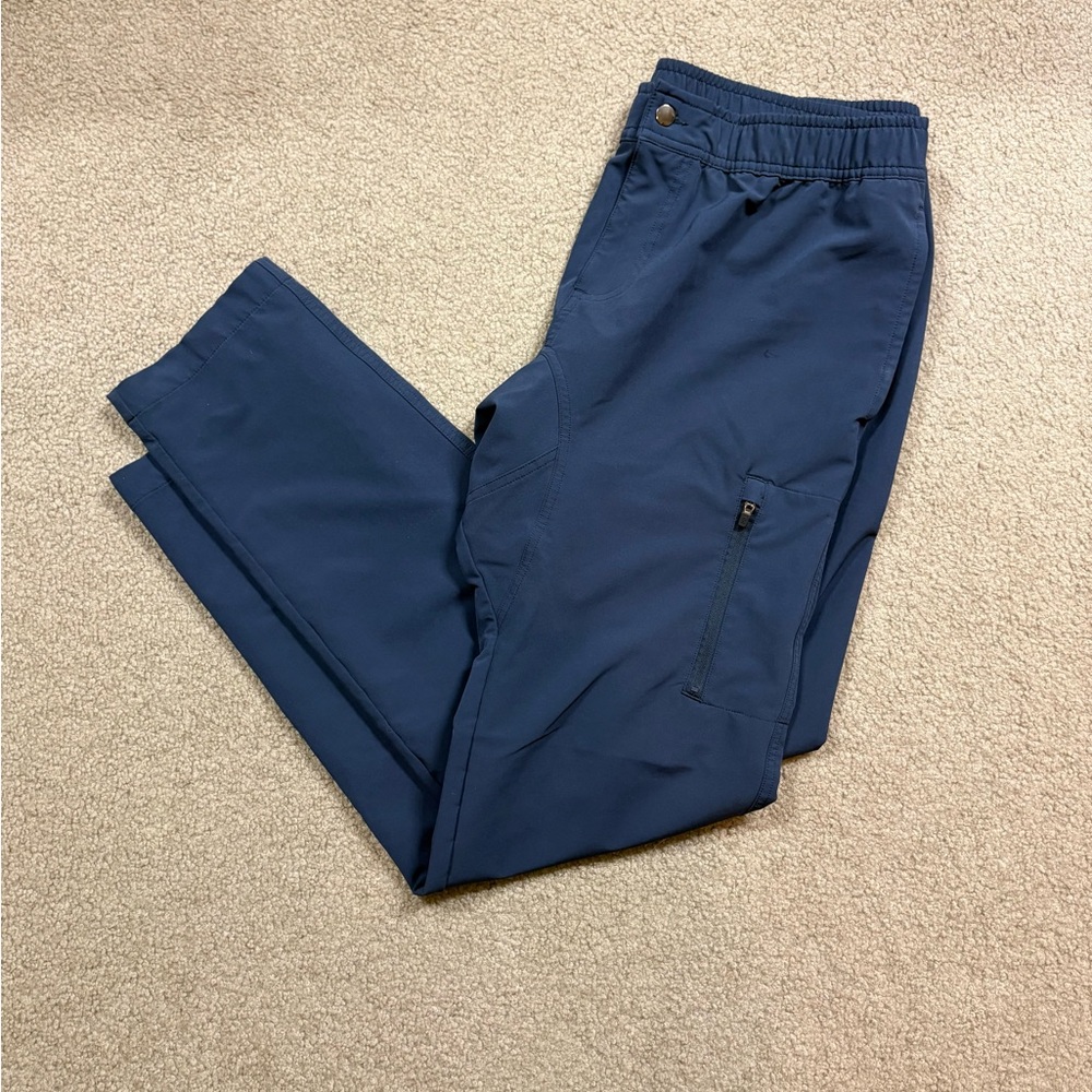 Right of Way ROW Women's Navy Straight Leg Pants